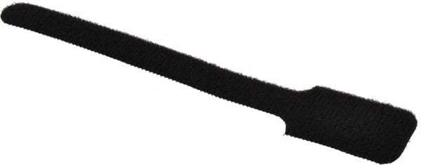 SpeedTech - 6" Long Black Nylon & Polyethylene Hook & Loop Strap - 40 Lb Tensile Strength - Benchmark Tooling