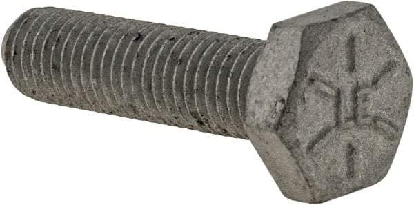 Armor Coat - 1/4-28 UNF, 1" Length Under Head Hex Head Cap Screw - Fully Threaded, Grade 8 Steel, 7/16" Hex - Benchmark Tooling