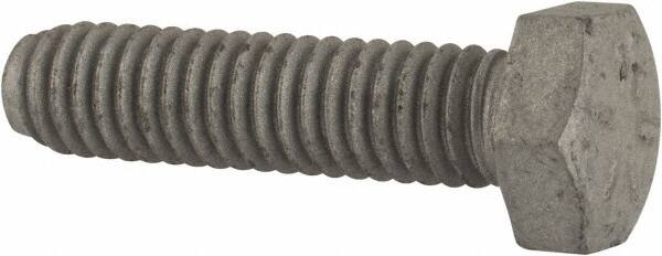 Armor Coat - 5/16-18 UNC, 1-1/4" Length Under Head Hex Head Cap Screw - Fully Threaded, Grade 8 Steel, 1/2" Hex - Benchmark Tooling