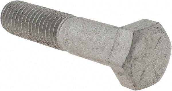 Armor Coat - 5/8-11 UNC, 3" Length Under Head Hex Head Cap Screw - Partially Threaded, Grade 8 Steel, 15/16" Hex - Benchmark Tooling