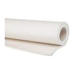 Made in USA - 36" Wide, 1/8" Thick, Neoprene Rubber Foam Sheet - 50 to 60 Durometer, White, -20 to 170°F, 900 psi Tensile Strength, Cut-to-Length - Benchmark Tooling