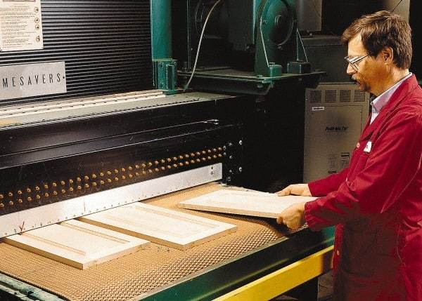 3M - 52" Wide x 75" OAL, 180 Grit, Aluminum Oxide Abrasive Belt - Aluminum Oxide, Very Fine, Coated, F Weighted Paper Backing, Series 364UZ - Benchmark Tooling