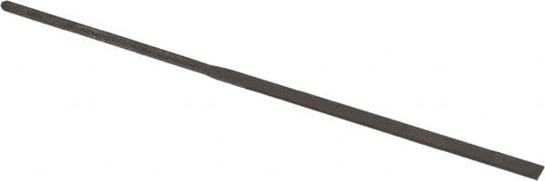 Grobet - 6-1/4" Needle Precision Swiss Pattern Round File - Round Handle - Benchmark Tooling