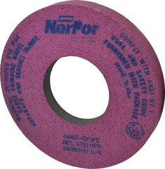 Norton - 12" Diam x 5" Hole x 1-1/2" Thick, G Hardness, 60 Grit Surface Grinding Wheel - Aluminum Oxide, Type 5, Medium Grade, 2,710 Max RPM, Vitrified Bond, One-Side Recess - Benchmark Tooling