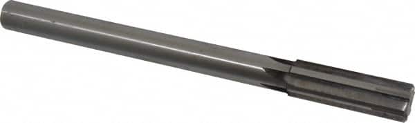 Made in USA - 0.874" Carbide-Tipped 6 Flute Chucking Reamer - Benchmark Tooling