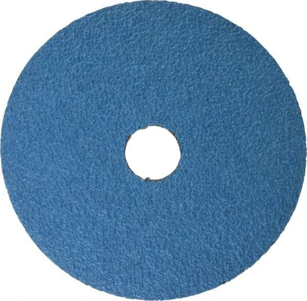Norton - 7" Diam 7/8" Hole 24 Grit Fiber Disc - Very Coarse Grade, Zirconia Alumina, Series F672 - Benchmark Tooling