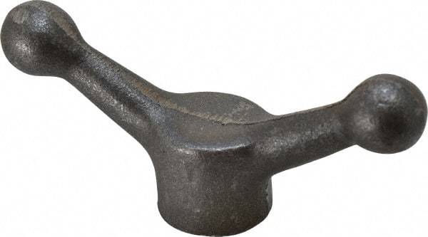 Jergens - 2 Offset Arms, Blank Speed Handle - 1-1/2" High, 1-1/8" Hub Diam - Benchmark Tooling