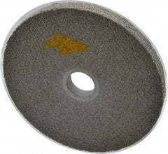 3M - 6" Diam, 1/2" Face Width, 1" Center Hole, Fine Grade, Silicon Carbide Deburring Wheel - Convolute, Hard Density 9 Grade, 6,000 RPM - Benchmark Tooling