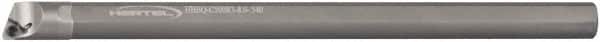 Hertel - 0.54" Min Bore Diam, 8" OAL, 1/2" Shank Diam, HBBQ Indexable Boring Bar - 5" Max Bore Depth, WPGT Insert, Screw Holding Method - Benchmark Tooling