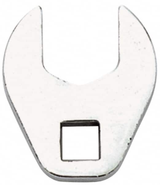 Proto - 11mm 1/4" Drive Full Polish Chrome Open End Crowfoot Wrench - 1-1/8" OAL - Benchmark Tooling