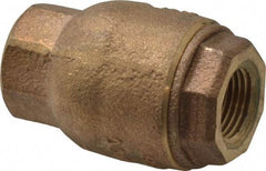 NIBCO - 3/8" Bronze Check Valve - Inline, FNPT x FNPT, 250 WOG - Benchmark Tooling