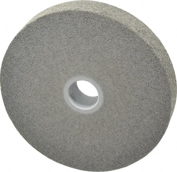 3M - 6" Diam, 1" Face Width, 1" Center Hole, Fine Grade, Silicon Carbide Deburring Wheel - Convolute, Hard Density 9 Grade, 6,000 RPM - Benchmark Tooling