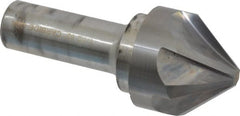 Hertel - 1-1/2" Head Diam, 3/4" Shank Diam, 6 Flute 82° Solid Carbide Countersink - Benchmark Tooling