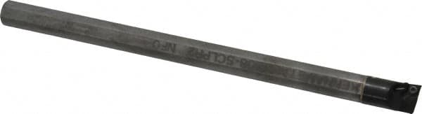 Kennametal - 15.24mm Min Bore Diam, 203.2mm OAL, 1/2" Shank Diam, E-SCLP Indexable Boring Bar - CP.. Insert, Screw Holding Method - Benchmark Tooling