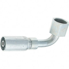 Eaton - Steel Hydraulic Hose Swivel - -6 Hose Size, 3/8" Hose Diam - Benchmark Tooling