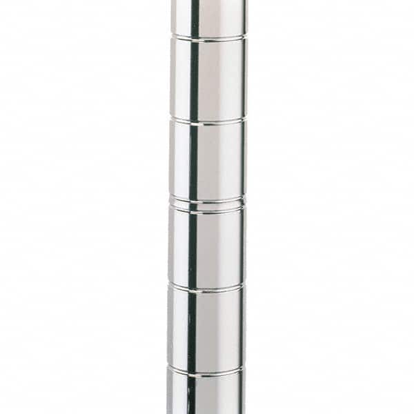 Metro - 1" Wide x 33" High x 1" Long Open Shelving Mobile Shelving Post - Benchmark Tooling
