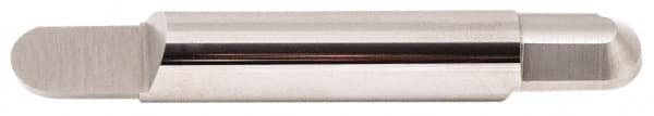Accupro - 1/8 Inch Diameter, 3 Inch Overall Length, 3/8 Inch Split Length, Solid Carbide, Full Radius Split End Carbide Blank - Single End - Benchmark Tooling