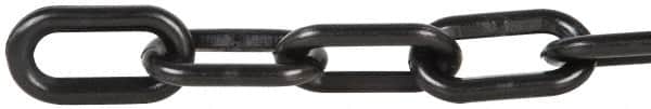 PRO-SAFE - 100' Long x 2" Wide Plastic Chain - Black - Benchmark Tooling