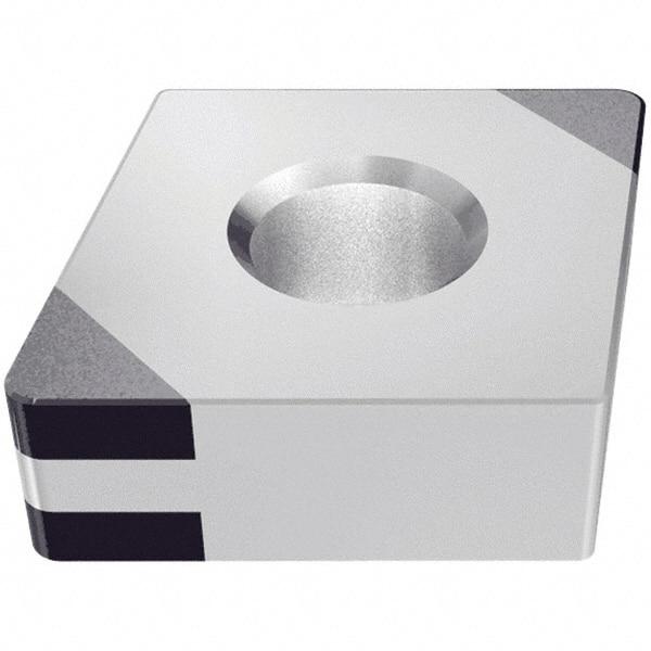Iscar - CNGA432 M4 Grade IB25HC PCBN Turning Insert - TiN Finish, 80° Diamond, 1/2" Inscr Circle, 3/16" Thick, 1/32" Corner Radius - Benchmark Tooling