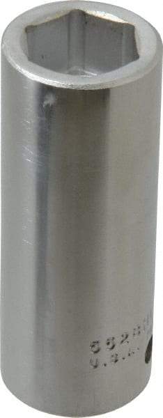 Proto - 7/8", 3/4" Drive, Deep Hand Socket - 6 Points, 3-1/2" OAL, Chrome Finish - Benchmark Tooling