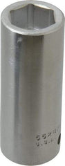 Proto - 7/8", 3/4" Drive, Deep Hand Socket - 6 Points, 3-1/2" OAL, Chrome Finish - Benchmark Tooling
