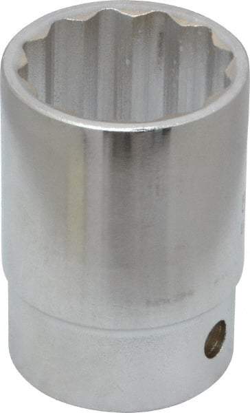 Proto - 3/4" Drive, Standard Hand Socket - 12 Points, 2-7/32" OAL, Chrome Finish - Benchmark Tooling