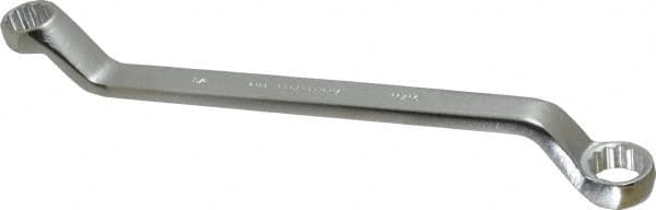 Proto - 5/8" x 11/16" 12 Point Offset Box Wrench - Double End, 10-1/4" OAL, Steel, 60° Offset - Benchmark Tooling
