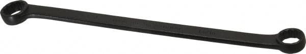 Proto - 13/16" x 7/8" 12 Point Offset Box Wrench - Double End, 13-7/8" OAL, Steel, Black Finish, 15° Offset - Benchmark Tooling