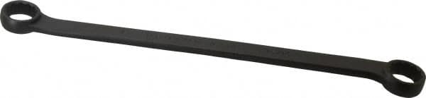 Proto - 15/16" x 1" 12 Point Offset Box Wrench - Double End, 15-1/2" OAL, Steel, Black Finish, 15° Offset - Benchmark Tooling