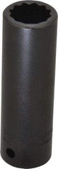 Proto - 1/2" Drive 11/16" Deep Impact Socket - 12 Points, 3-1/4" OAL - Benchmark Tooling