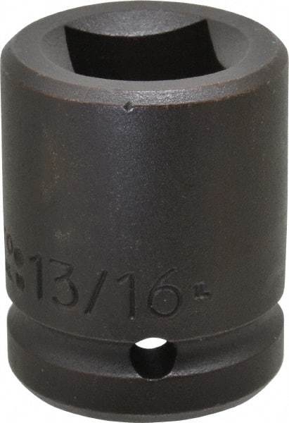 Proto - 3/4" Drive 13/16" Standard Impact Socket - 4 Points, 2" OAL - Benchmark Tooling