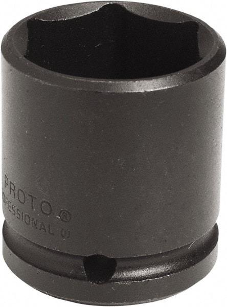 Proto - 1/2" Drive 3/4" Standard Impact Socket - 6 Points, 1-1/2" OAL - Benchmark Tooling