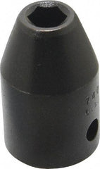 Proto - 1/2" Drive 8mm Standard Impact Socket - 6 Points, 1-1/2" OAL - Benchmark Tooling