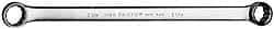 Proto - 13/16" x 7/8" 12 Point Offset Box Wrench - Double End, 13-1/8" OAL, Steel, Polished Finish, 15° Offset - Benchmark Tooling
