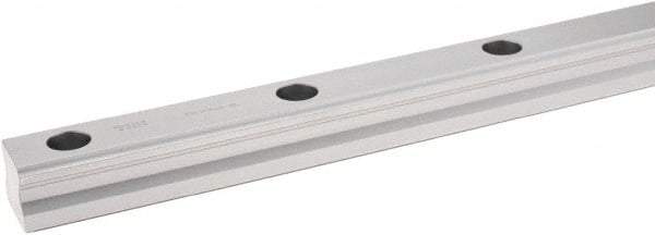 THK - 2,520mm OAL x 28mm Overall Width x 23mm Overall Height 4 Way SHS Rail - 80mm Between Holes, 9 x 14 x 12mm Hole Size - Benchmark Tooling