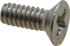Value Collection - M2x0.40 Metric Coarse, 5mm OAL Phillips Drive Machine Screw - Flat Head, Grade 18-8 & A2 Stainless Steel, Uncoated, Without Washer - Benchmark Tooling