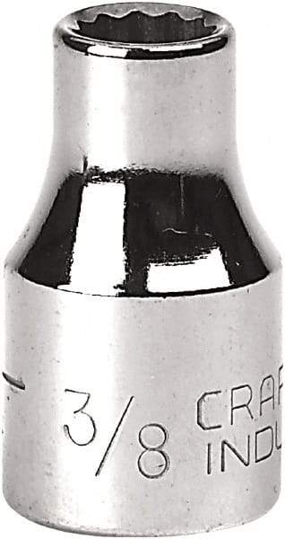 Craftsman Industrial - 11/16", 1/2" Drive, Standard Hand Socket - 12 Points - Benchmark Tooling