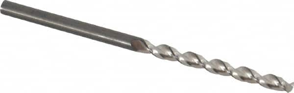 Guhring - #32 130° Cobalt Jobber Drill - Bright Finish, Right Hand Cut, Parabolic Flute, Straight Shank, 2-13/32" OAL, Standard Point - Benchmark Tooling