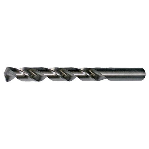 19/64 RHS / RHC HSS 135 Degree Split Point NAS907 Type B Heavy Duty Jobber Drill - Bright - Exact Industrial Supply