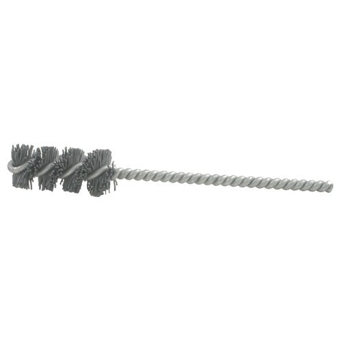 0.344″ × 180 Grit Silicon Carbide - Bottoming Hole Deburring - Miniature Brush - Benchmark Tooling