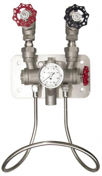 SuperKlean - 150 Max psi, Stainless Steel Water Mixing Valve & Unit - FNPT End Connections - Benchmark Tooling