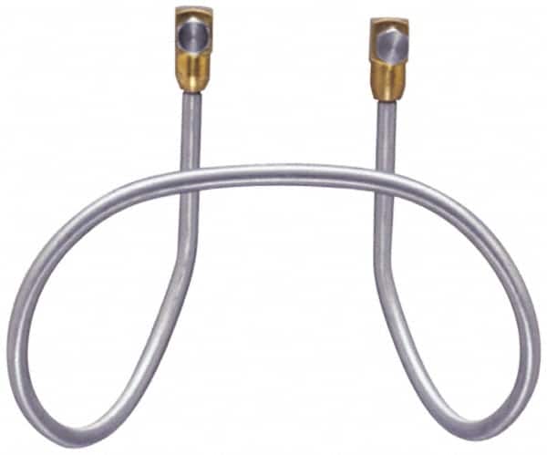 SuperKlean - Air & Water Hose Rack - Stainless Steel Bolts & Brass End Fittings - Benchmark Tooling
