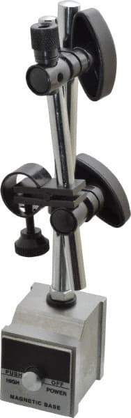 Value Collection - 50mm Wide Magnetic Indicator Base with On/Off Switch - Includes Holder - Benchmark Tooling