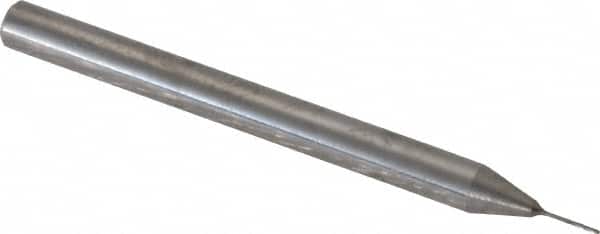 Magafor - 0.2997mm Solid Carbide 4 Flute Chucking Reamer - Spiral Flute, 0.118" Straight Shank, 3/64" Flute Length, 1-17/32" OAL - Benchmark Tooling