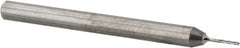 Magafor - 0.4496mm Solid Carbide 4 Flute Chucking Reamer - Spiral Flute, 0.118" Straight Shank, 5/64" Flute Length, 1-17/32" OAL - Benchmark Tooling