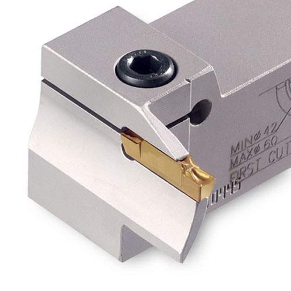 Indexable Grooving Toolholder: TTFPR25.4-60-6, 0.1970″ Max Groove Width 0.7900″ Max Depth, Uses TD 6 & TS 6 Inserts, 1.0000″ Shank Height, 1″ Shank Width, No