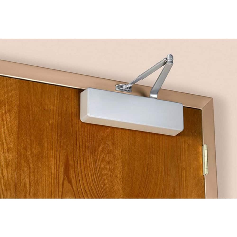 Door Closer Damper: 200 lb Load Capacity Plastic, Non-Handed
