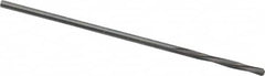 Magafor - 1.0998mm Solid Carbide 4 Flute Chucking Reamer - Spiral Flute, 0.0433" Straight Shank, 25/64" Flute Length, 1-9/16" OAL - Benchmark Tooling