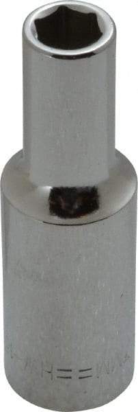 Blackhawk by Proto - 3/8" Drive, Deep Hand Socket - 6 Points, 2-7/64" OAL, Chrome Finish - Benchmark Tooling