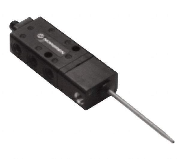 Norgren - 0.34 CV Rate, 1/8" NPT Inlet 5/2 Super Mechanical Valve - 1/8" NPT Inlet, Packed Spool Valve, Antenna Actuator - Benchmark Tooling